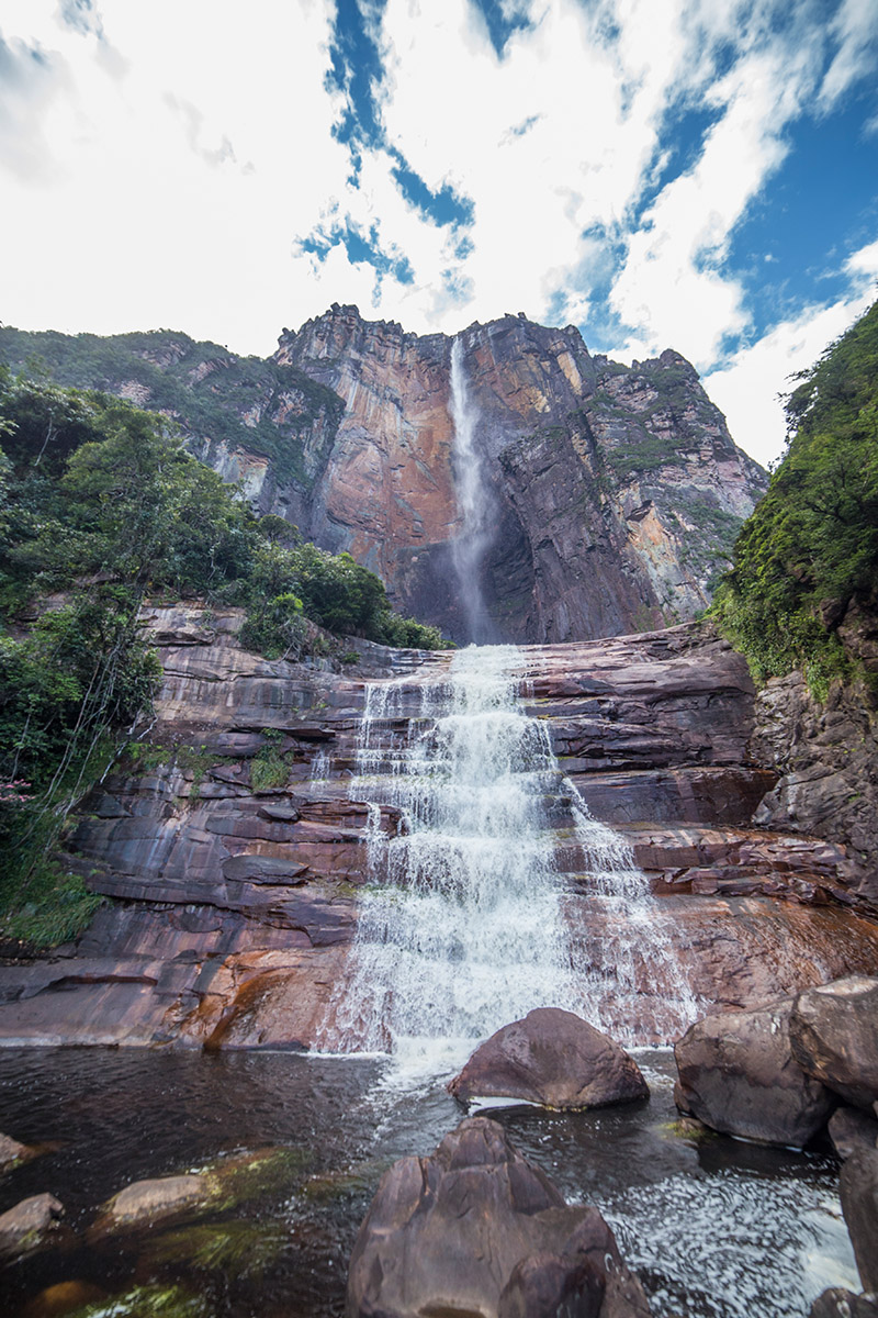 Angel Falls from below